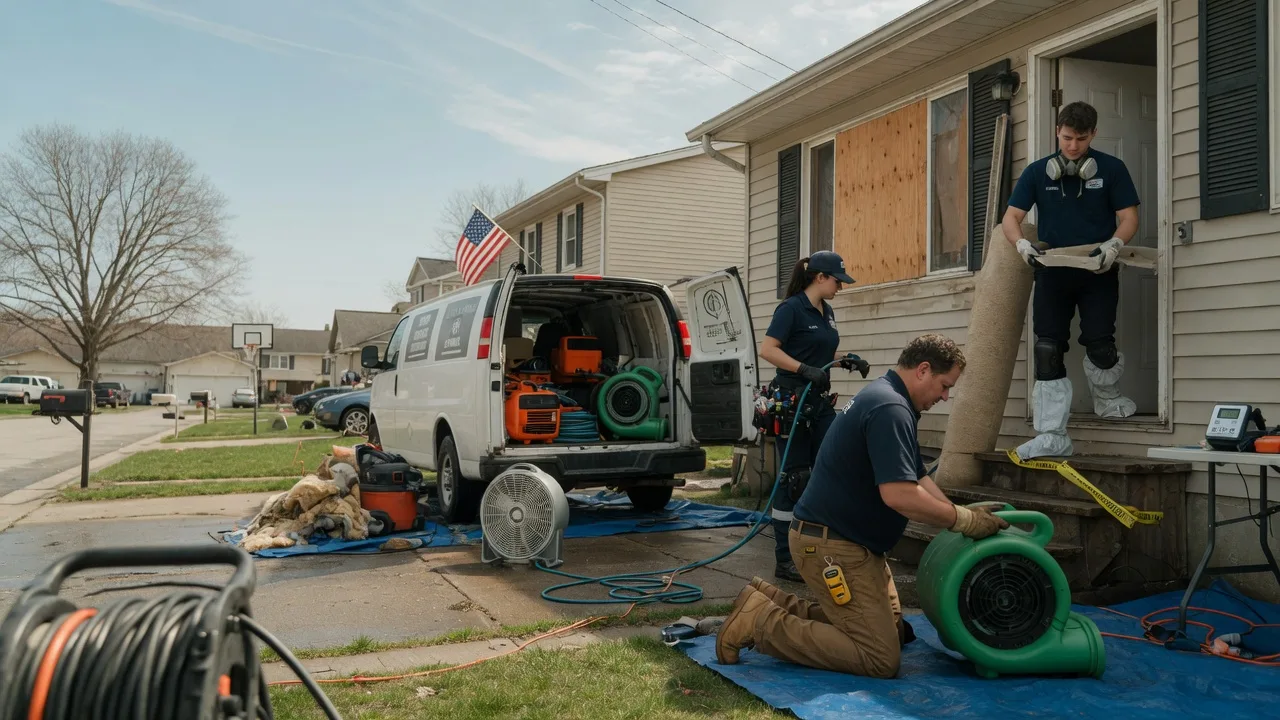 Water Damage Restoration in Corwith, IA near me